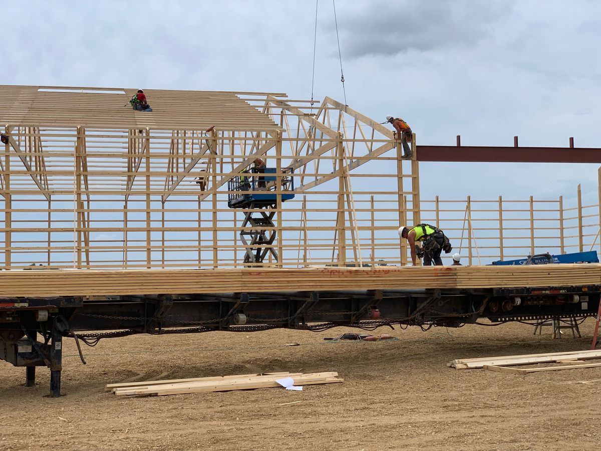 Blunier Builders Building a Home